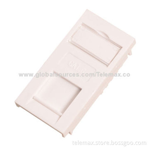 Cat 6 Keystone jack, UK Style